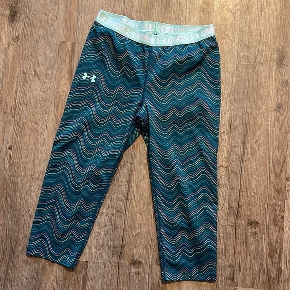 Under Armour Pants - UNDER ARMOUR PERFORMANCE CROP LEGGING (SIZE S)